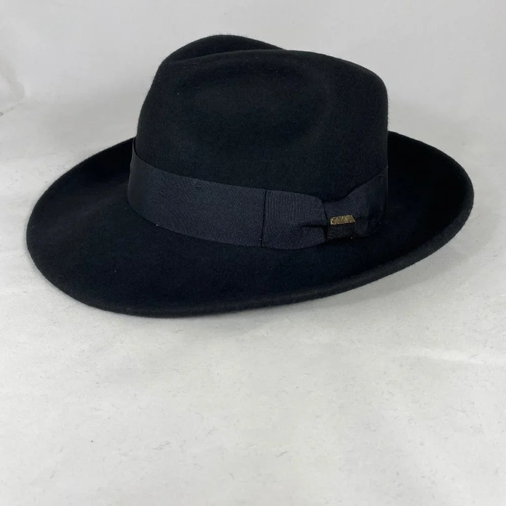 Scala Four Season Classico Crushable Pinch Front Fedora Hat - Picture 1 of 9